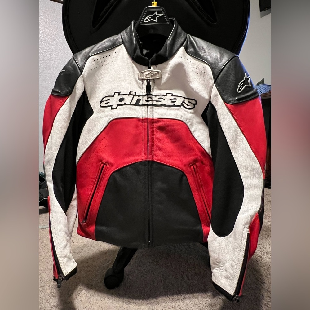 Women’s Alpinestar Stella Leather Motorcycle Jacket